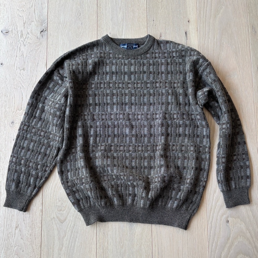Vintage Men's Brown Sweater